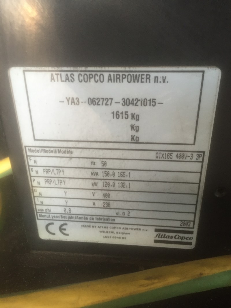 Aggregaat Deutz / Atlas Copco te koop bij Jaap Verboon