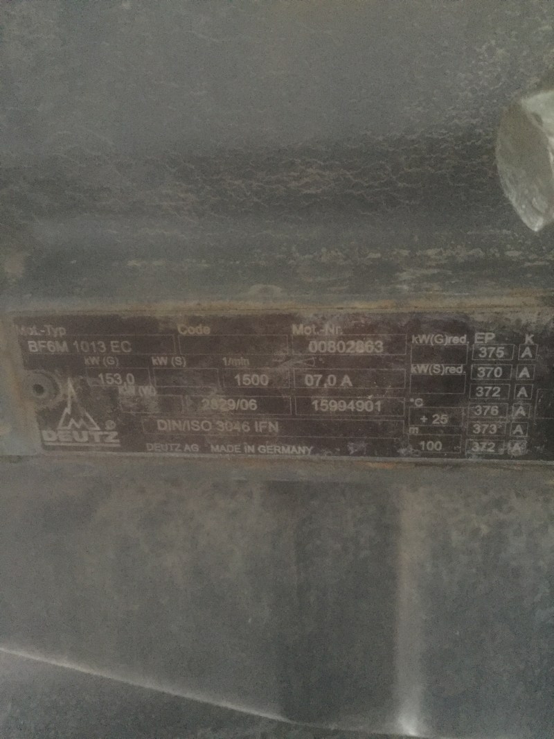 Aggregaat Deutz / Atlas Copco te koop bij Jaap Verboon