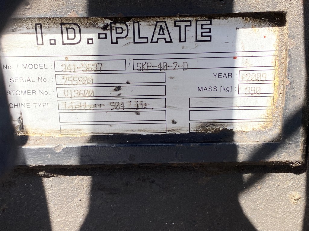 Boom Quick Coupler Liebherr te koop bij Jaap Verboon