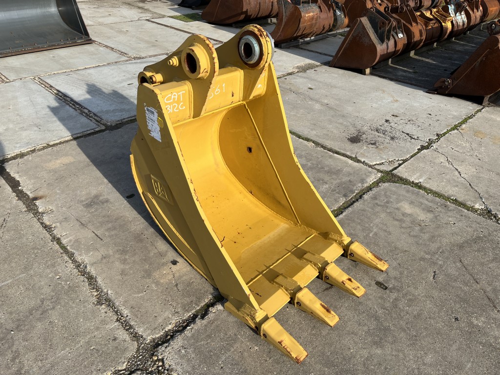 Cat 312 C teeth Bucket te koop bij Jaap Verboon