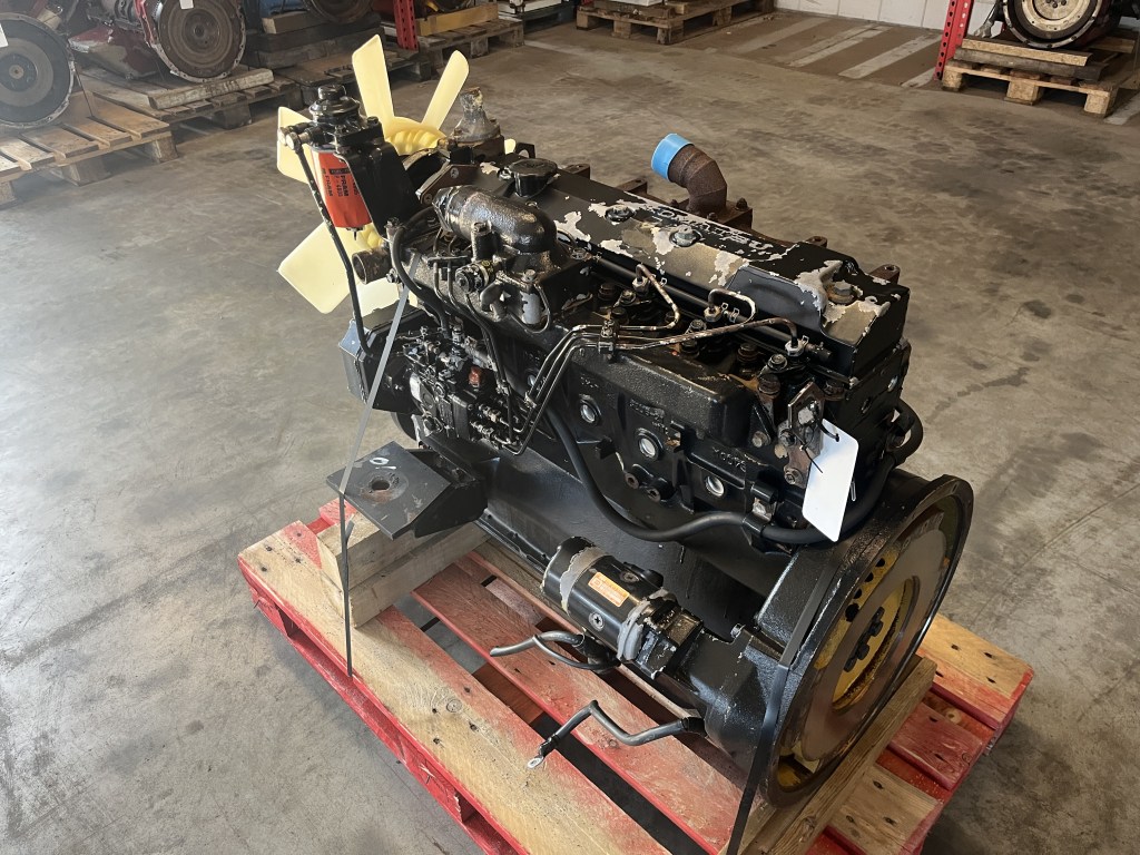 Komatsu 6D95L-1 diesel motor te koop bij Jaap Verboon