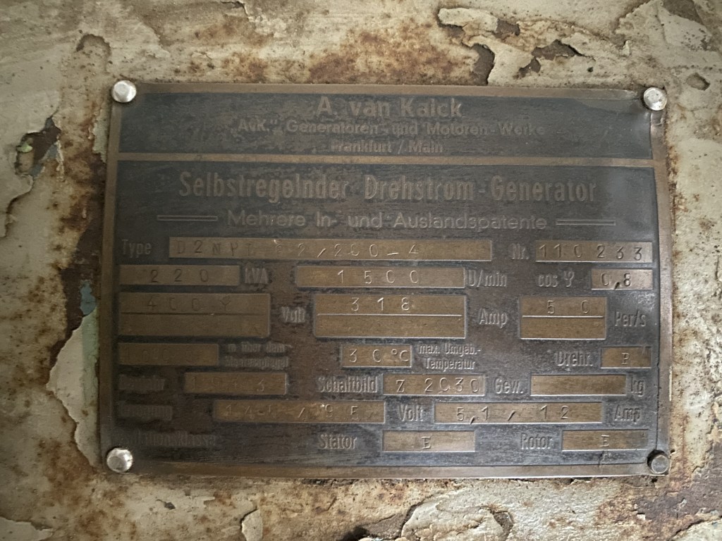 Kromhout 220kva te koop bij Jaap Verboon