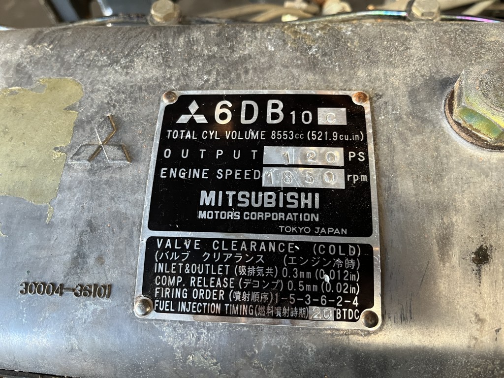 Mitsubishi 6DB 10C te koop bij Jaap Verboon