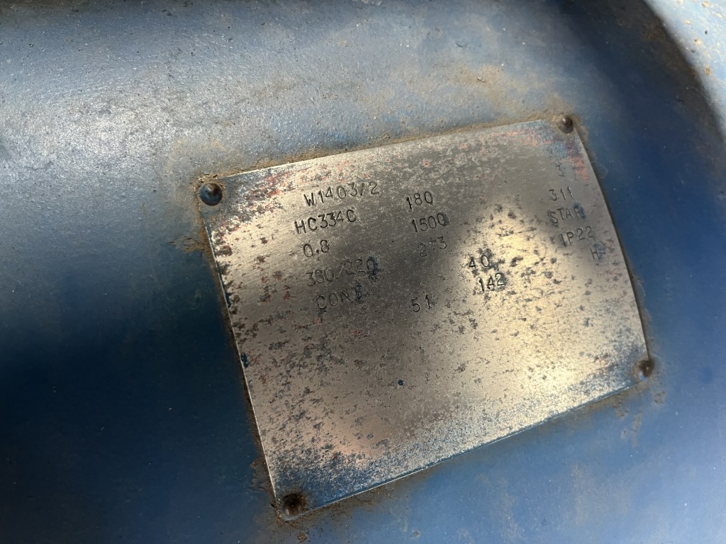 Volvo stamford 180KVA te koop bij Jaap Verboon