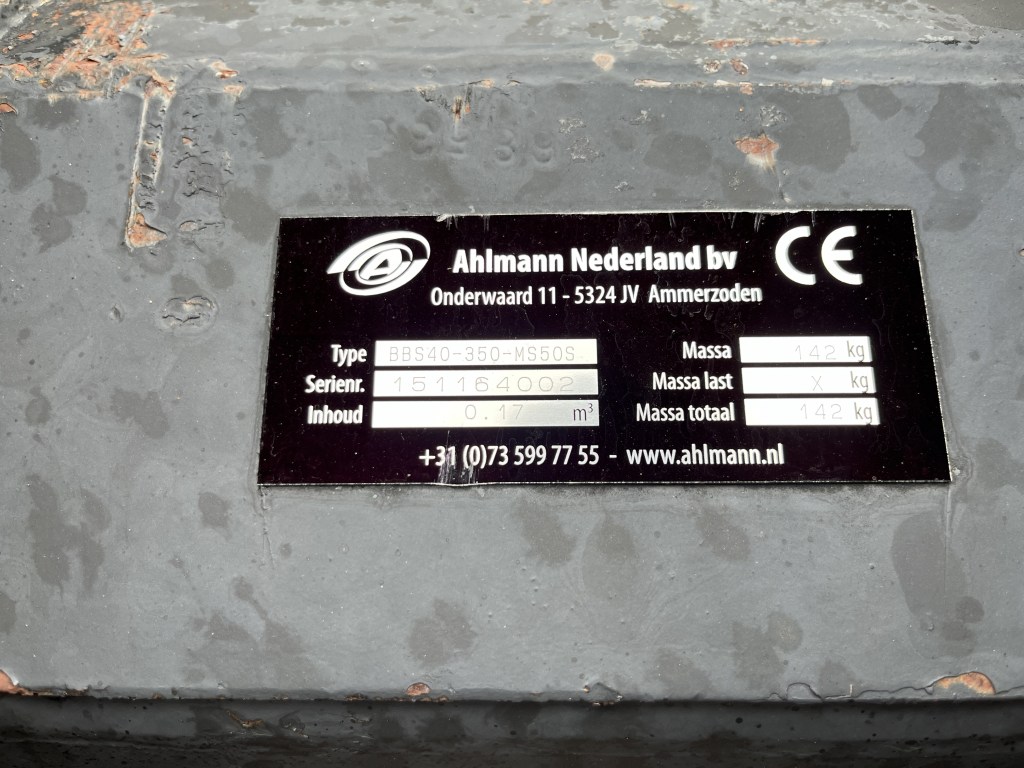 ahlmann ms50s bak te koop bij Jaap Verboon