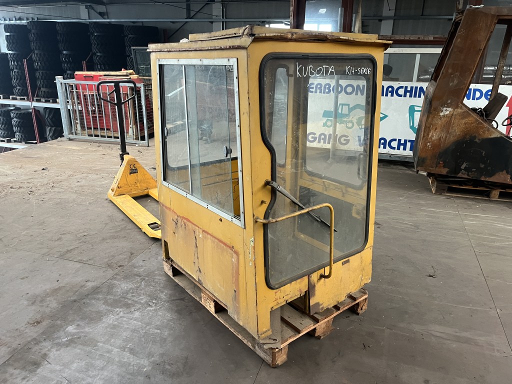 cabine Kubota KH serie te koop bij Jaap Verboon