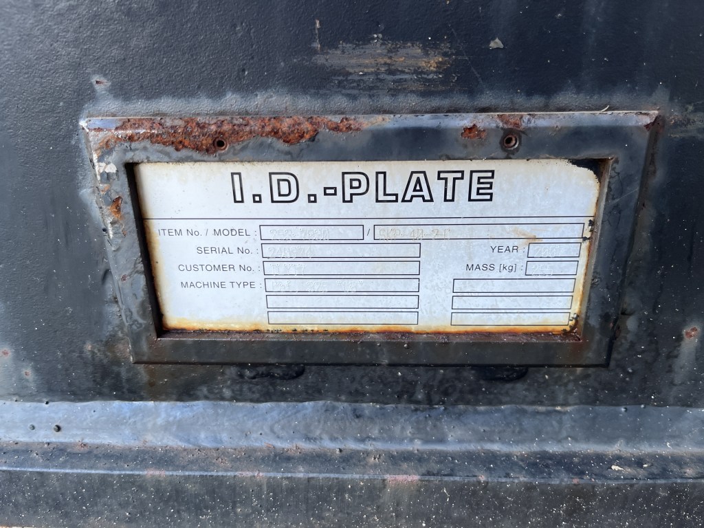 caterpillar adapterplaat skp te koop bij Jaap Verboon