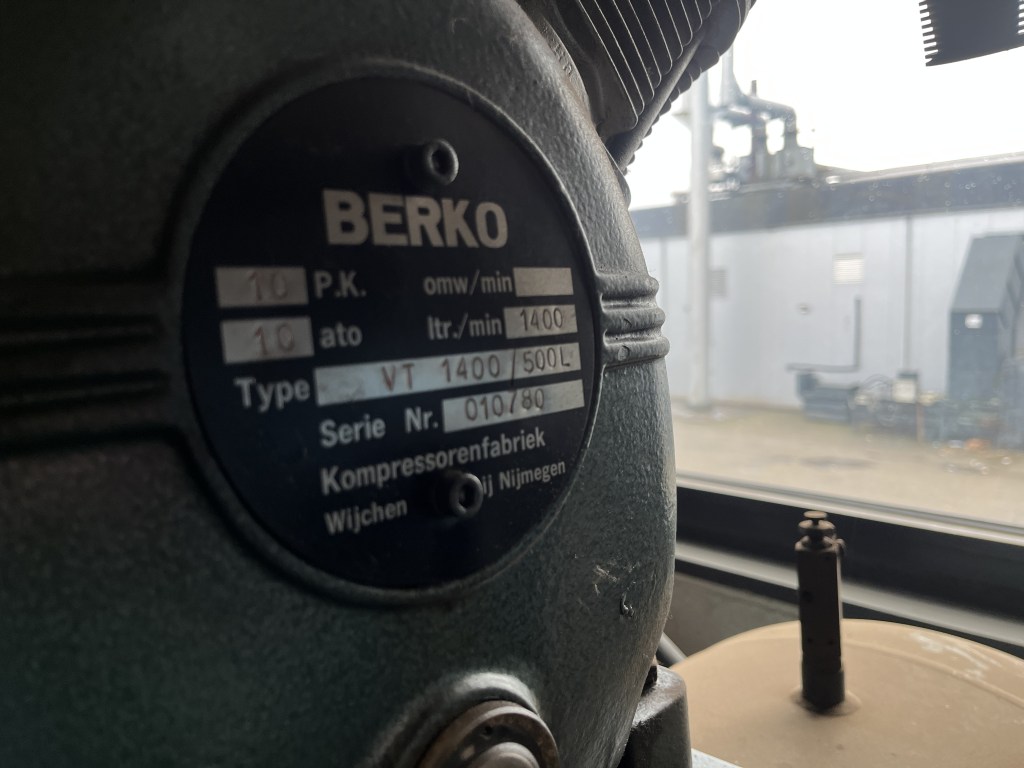 compressor BERKO te koop bij Jaap Verboon