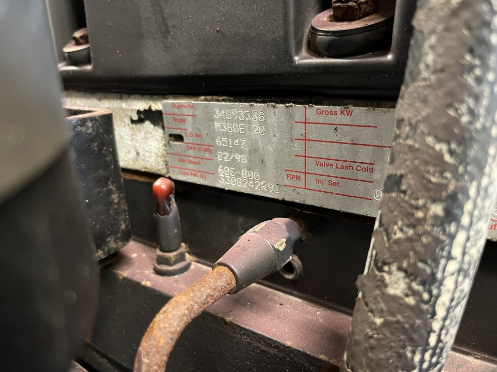 cummins m380e 20 m11 te koop bij Jaap Verboon