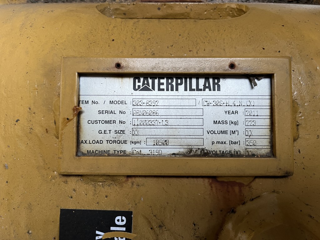 cw30s caterpillar 319d te koop bij Jaap Verboon