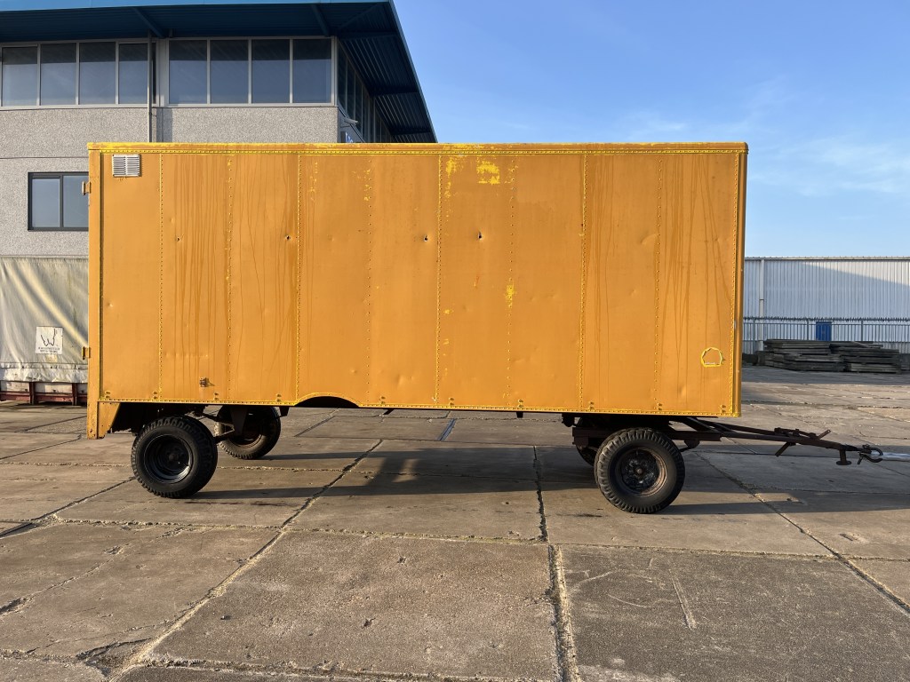 dichte aanhangwagen landbouw te koop bij Jaap Verboon