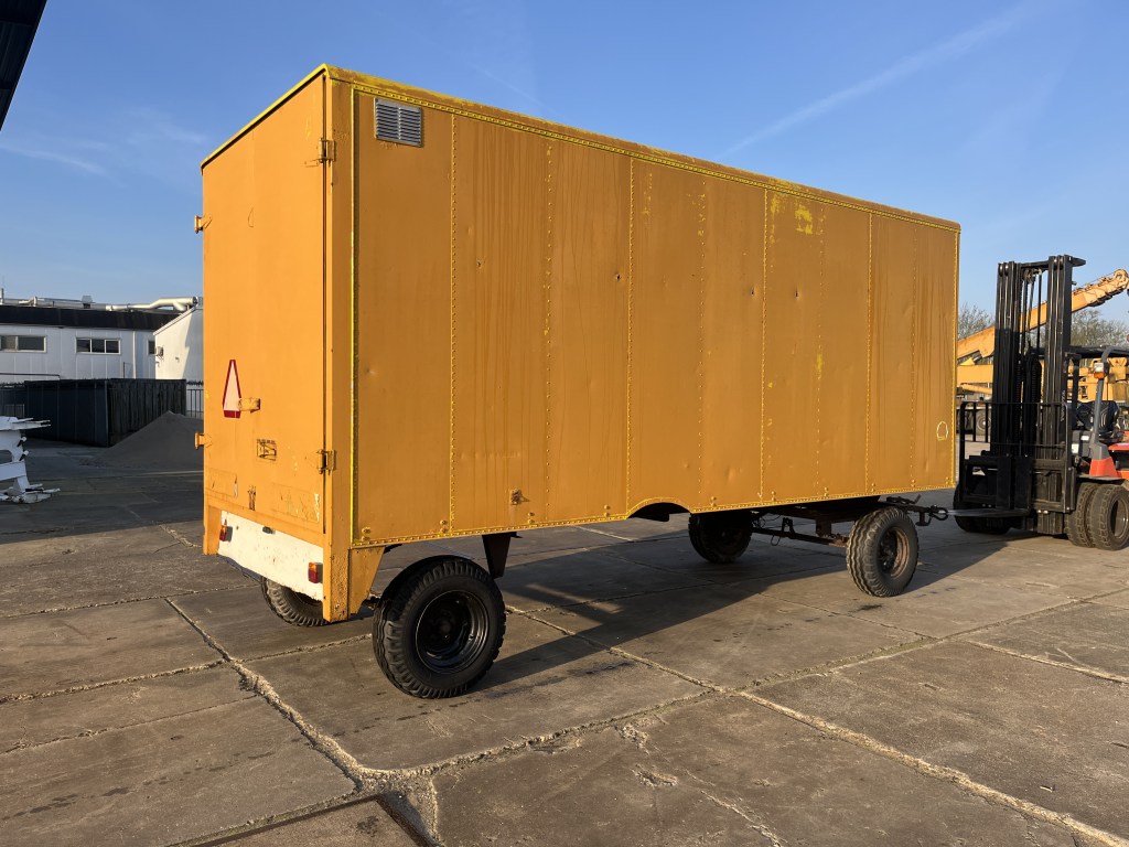 dichte aanhangwagen landbouw te koop bij Jaap Verboon