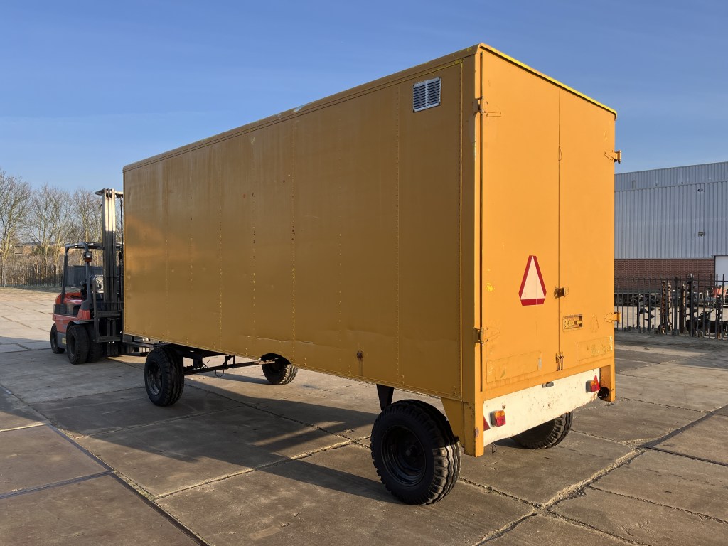 dichte aanhangwagen landbouw te koop bij Jaap Verboon