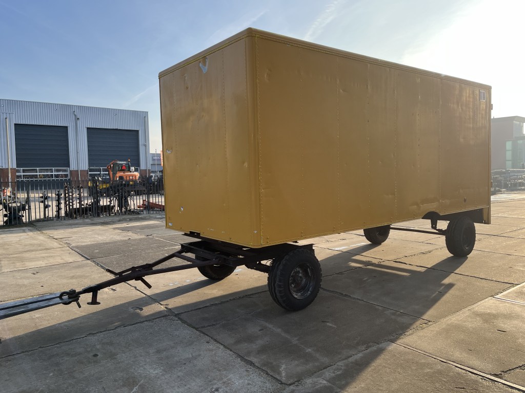 dichte aanhangwagen landbouw te koop bij Jaap Verboon