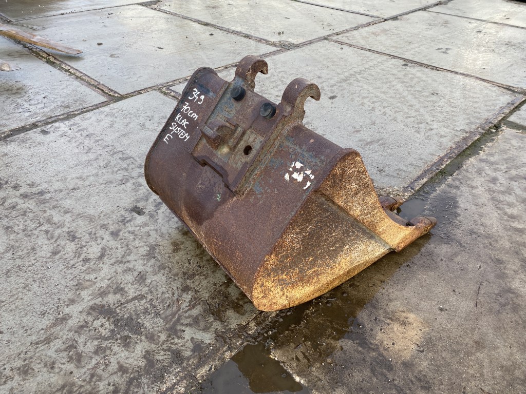 dieplepelbak KLAC system E te koop bij Jaap Verboon