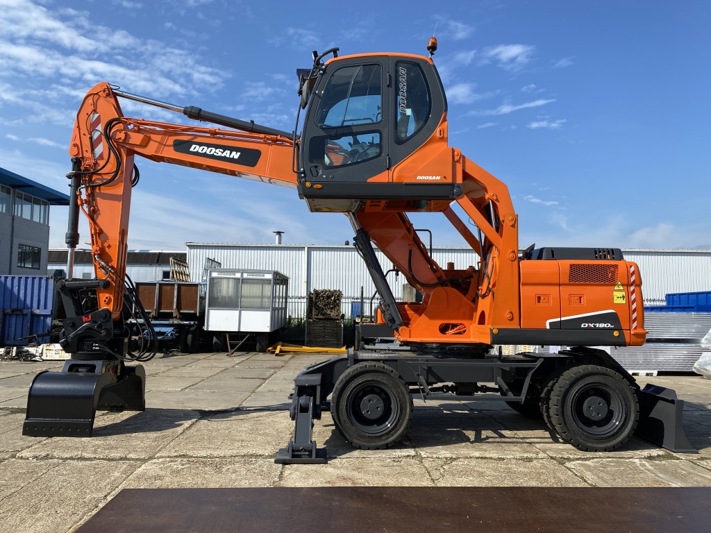doosan dx 190 w 2008 te koop bij Jaap Verboon
