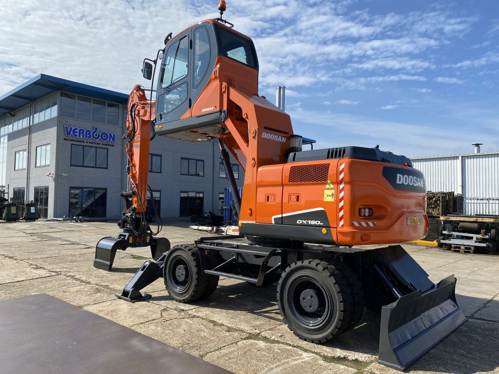 doosan dx 190 w 2008 te koop bij Jaap Verboon