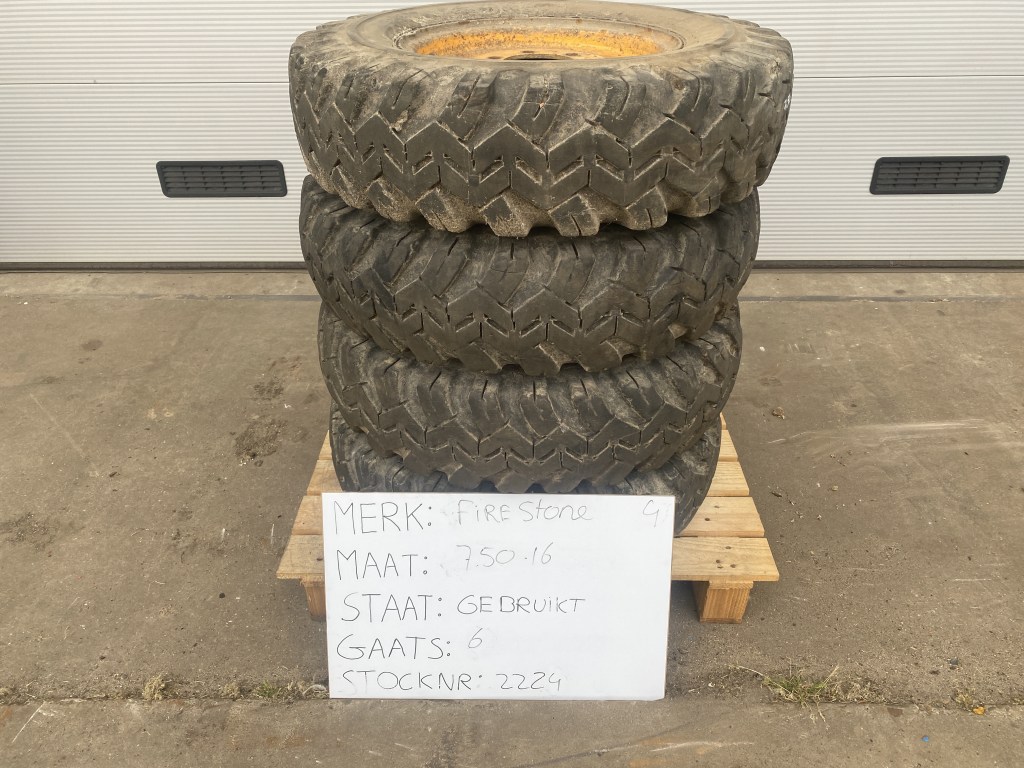 firestone 7.50-16 te koop bij Jaap Verboon