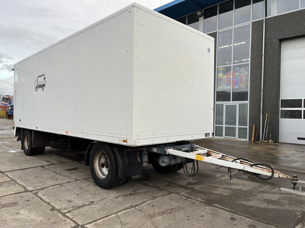 floor gesloten aanhangwagen te koop bij Jaap Verboon