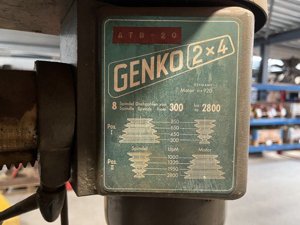 genko 2x4 kolomboor te koop bij Jaap Verboon