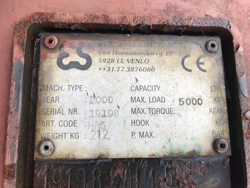 hefmast eurosteel 89 te koop bij Jaap Verboon