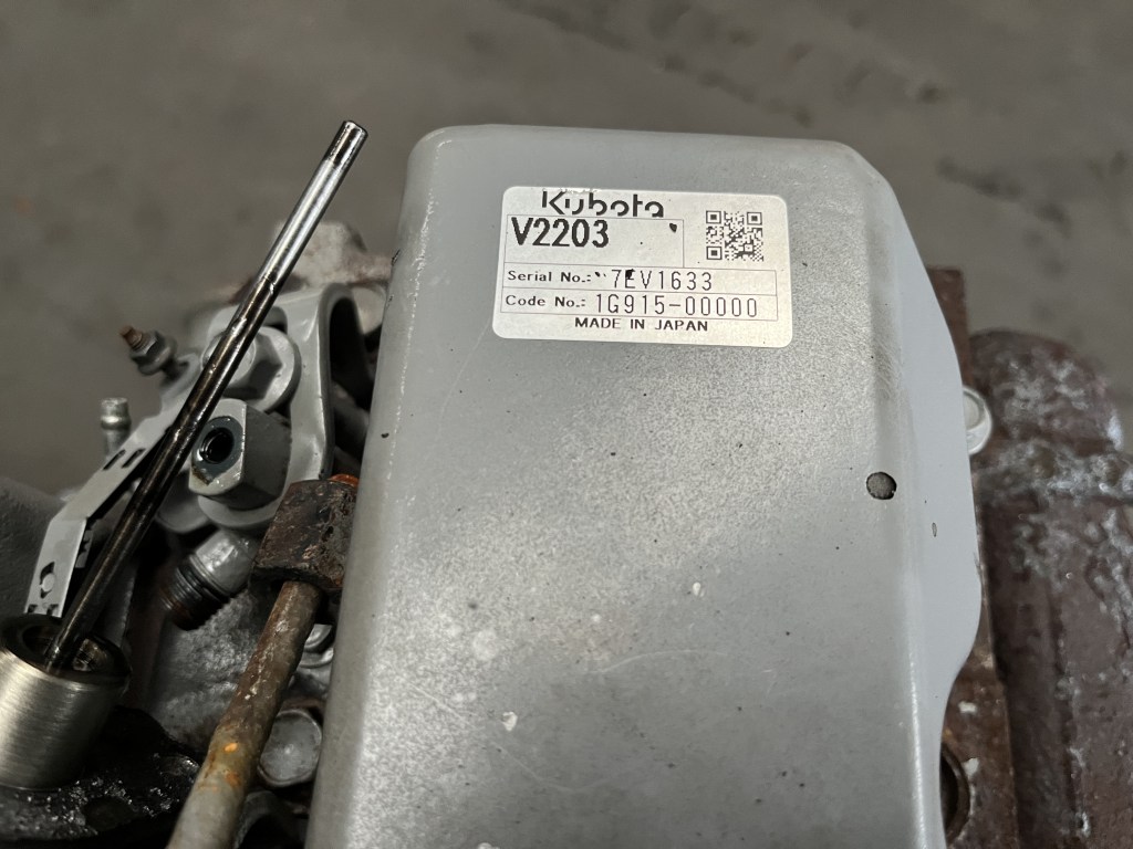 kubota V2203 te koop bij Jaap Verboon