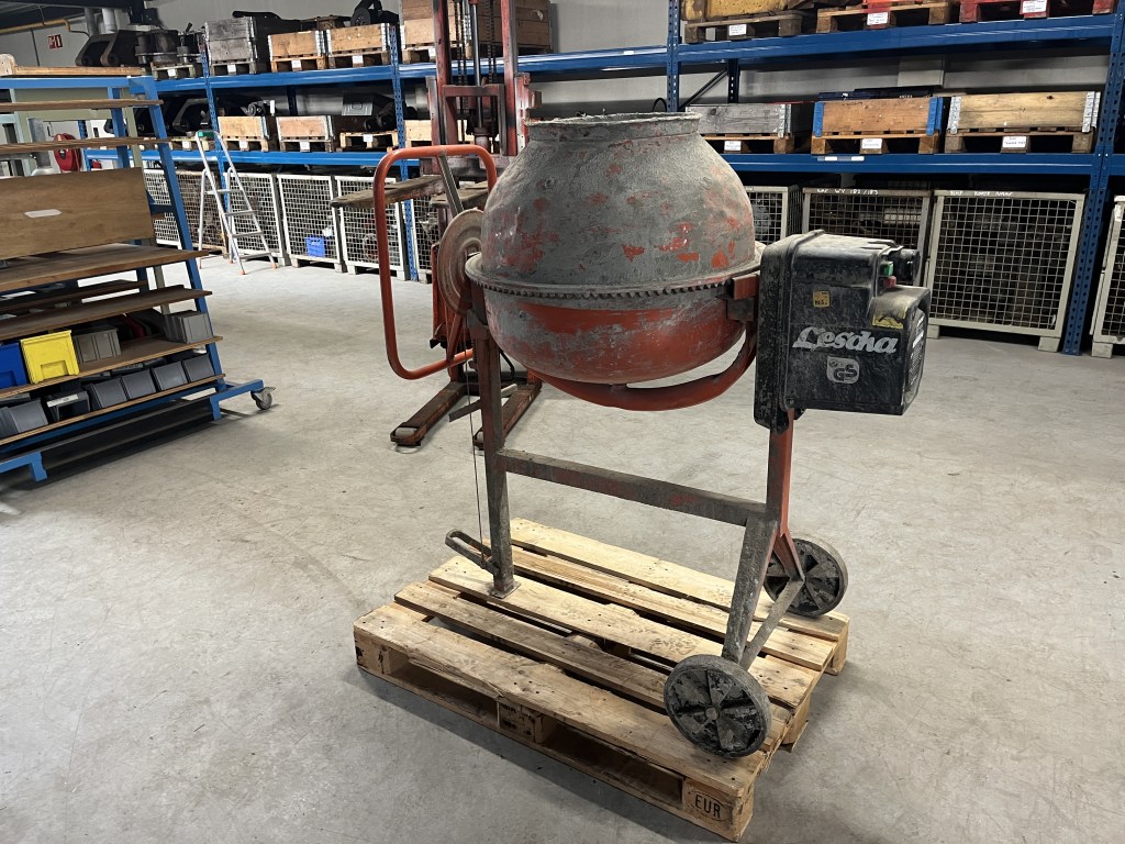 lescha sm145s betonmixer te koop bij Jaap Verboon
