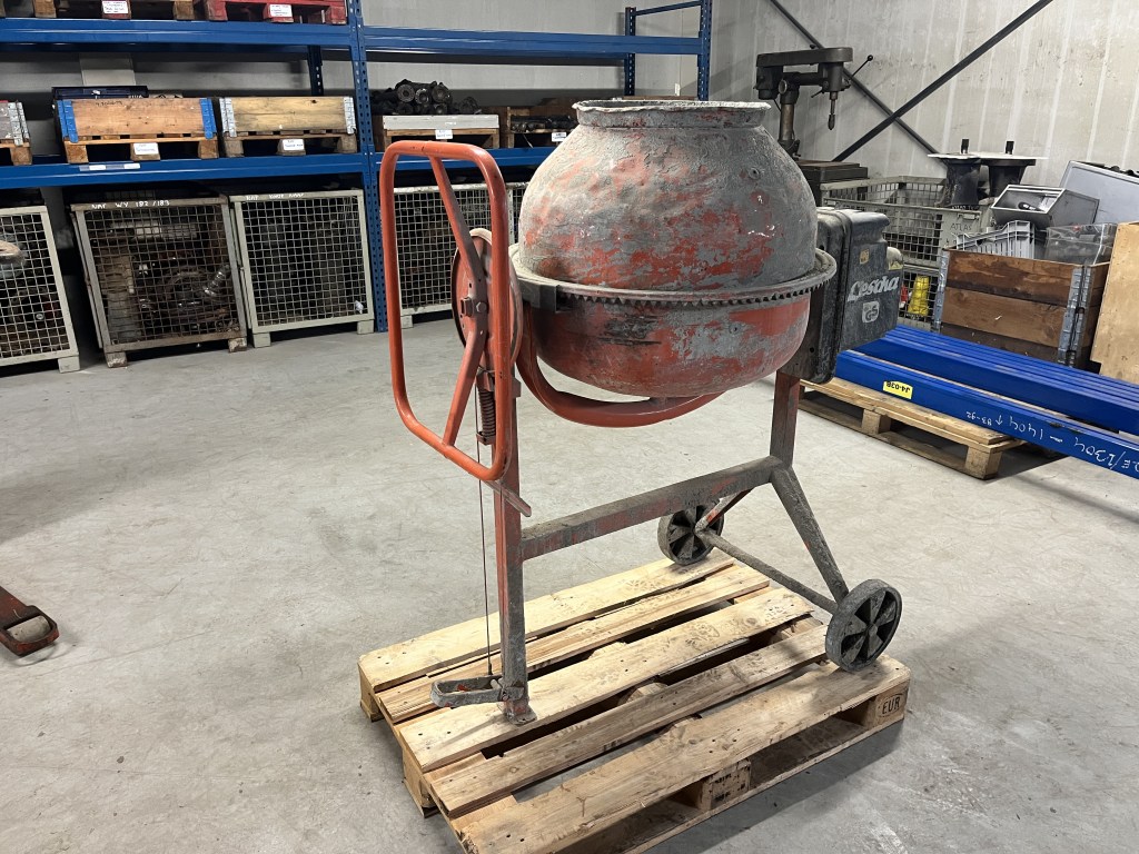 lescha sm145s betonmixer te koop bij Jaap Verboon