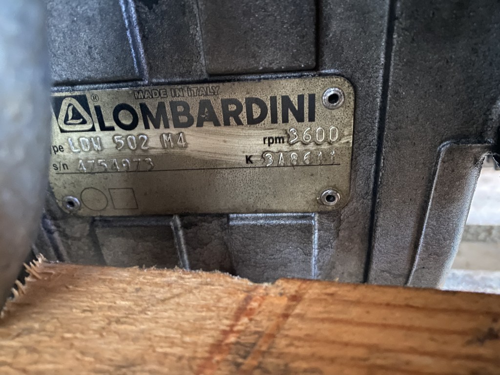 lombardini LDW 502 M4 te koop bij Jaap Verboon