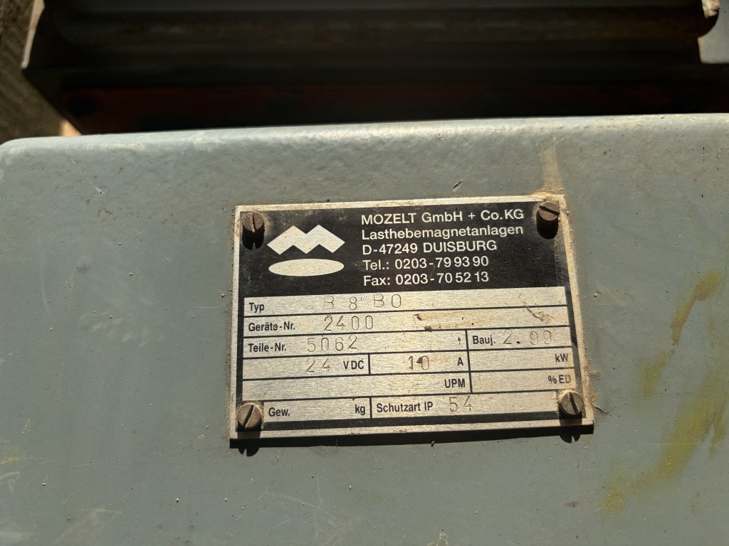 magneet installatie te koop bij Jaap Verboon