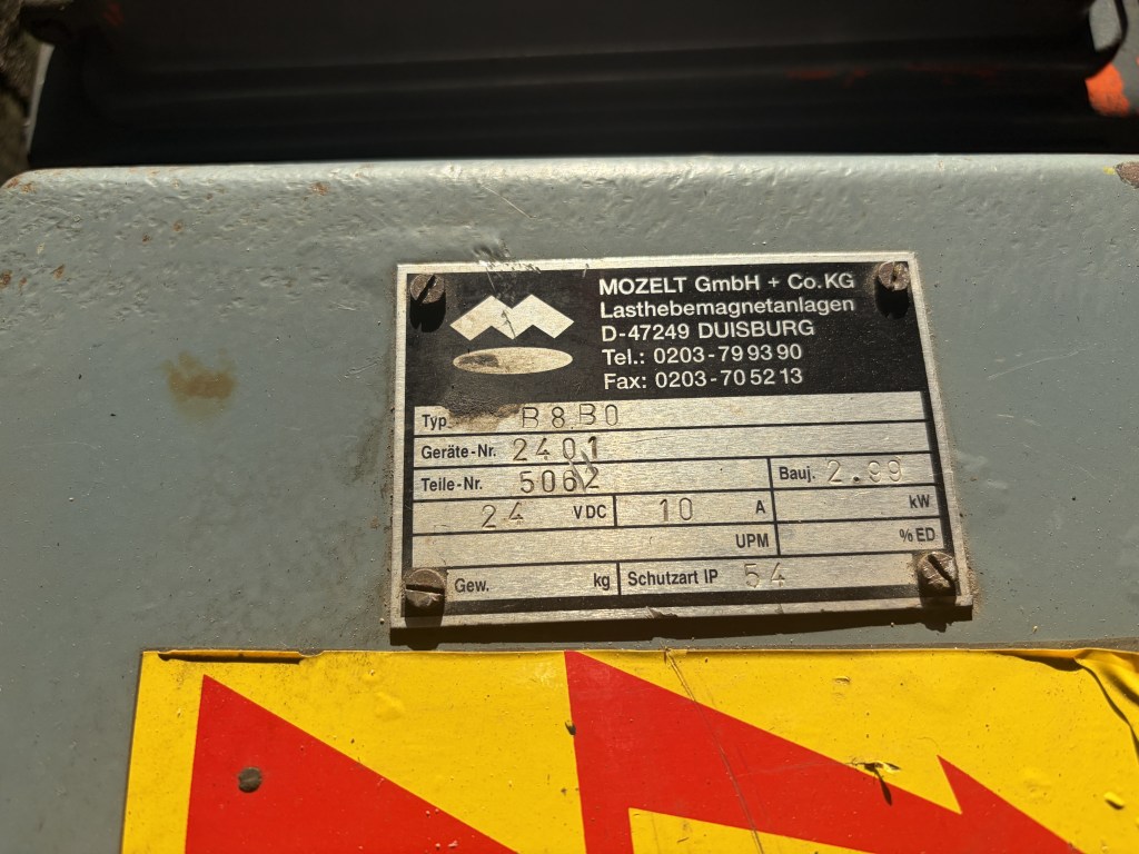 magneet installatie te koop bij Jaap Verboon