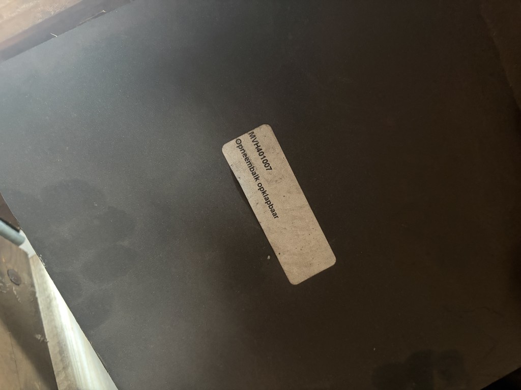 opneembalk opklapbaar haakarm te koop bij Jaap Verboon