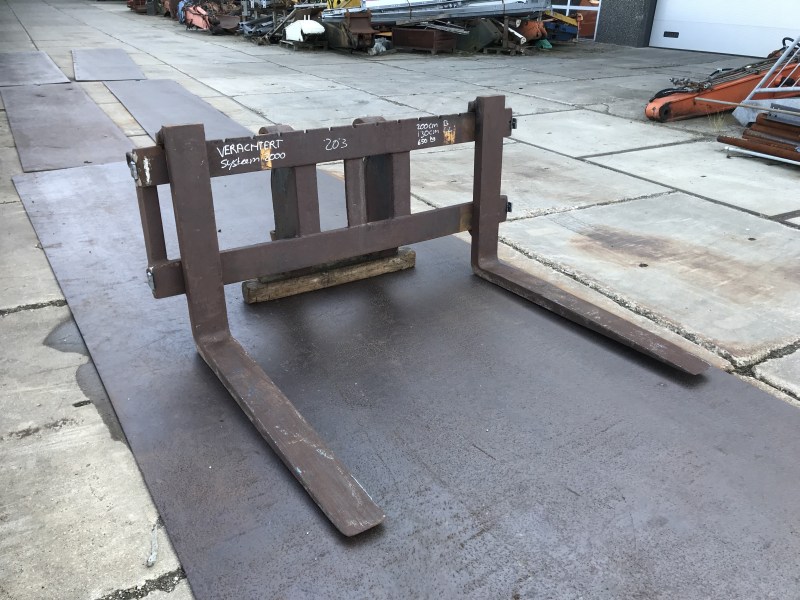 palletvorken systeem 2000 te koop bij Jaap Verboon