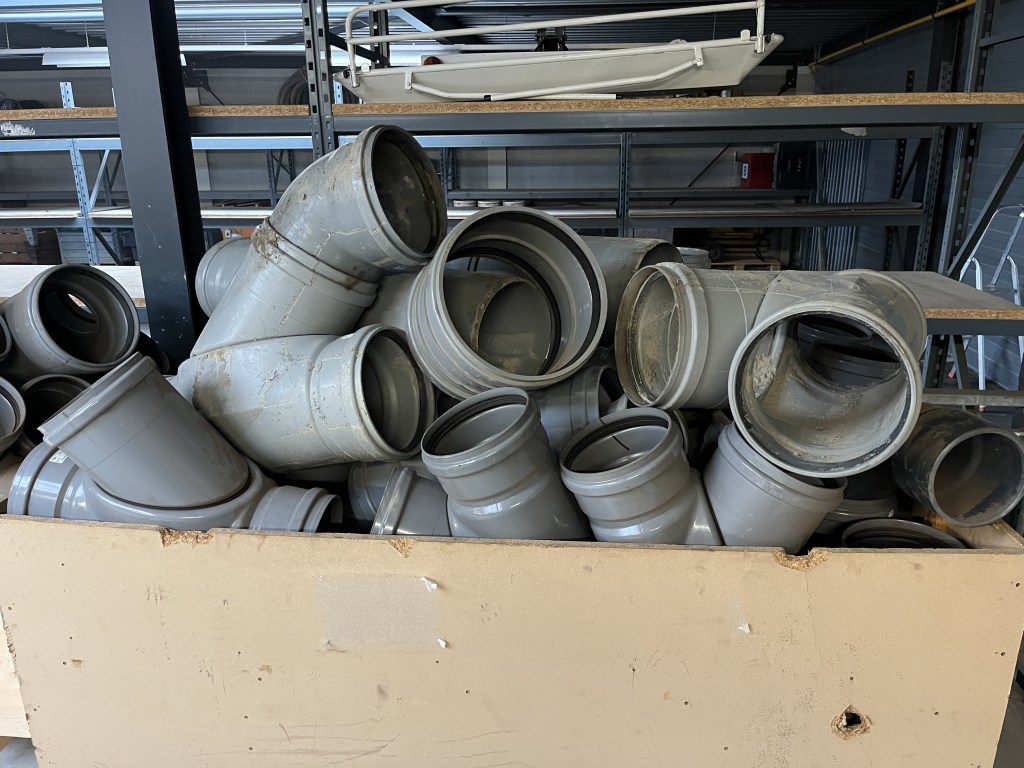 partij pvc delen te koop bij Jaap Verboon