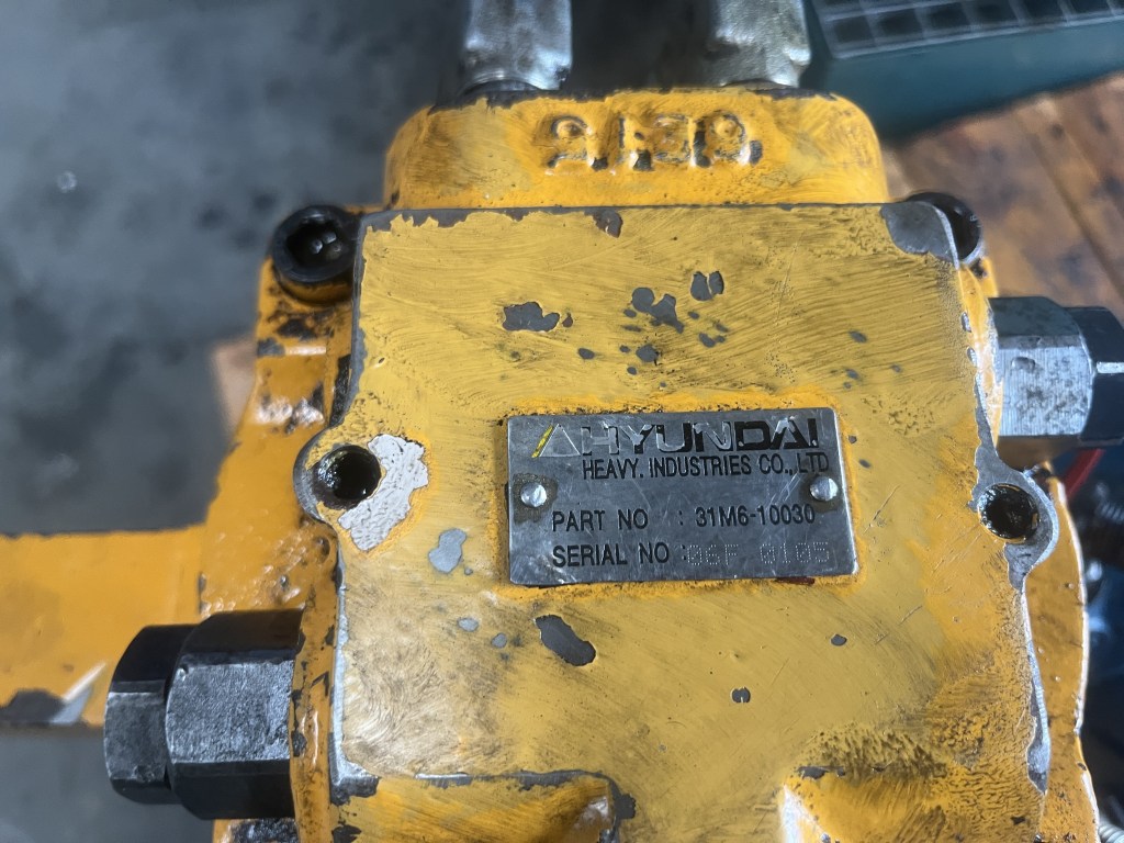 pump swing device hyundai r55 te koop bij Jaap Verboon