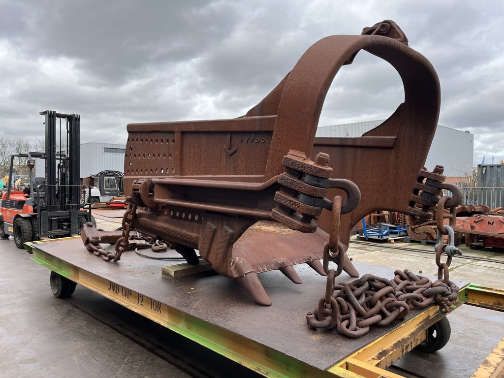 sleepbak dragline bucket te koop bij Jaap Verboon