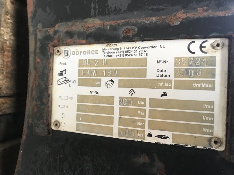 snelwissel BOFORCE BL2H te koop bij Jaap Verboon