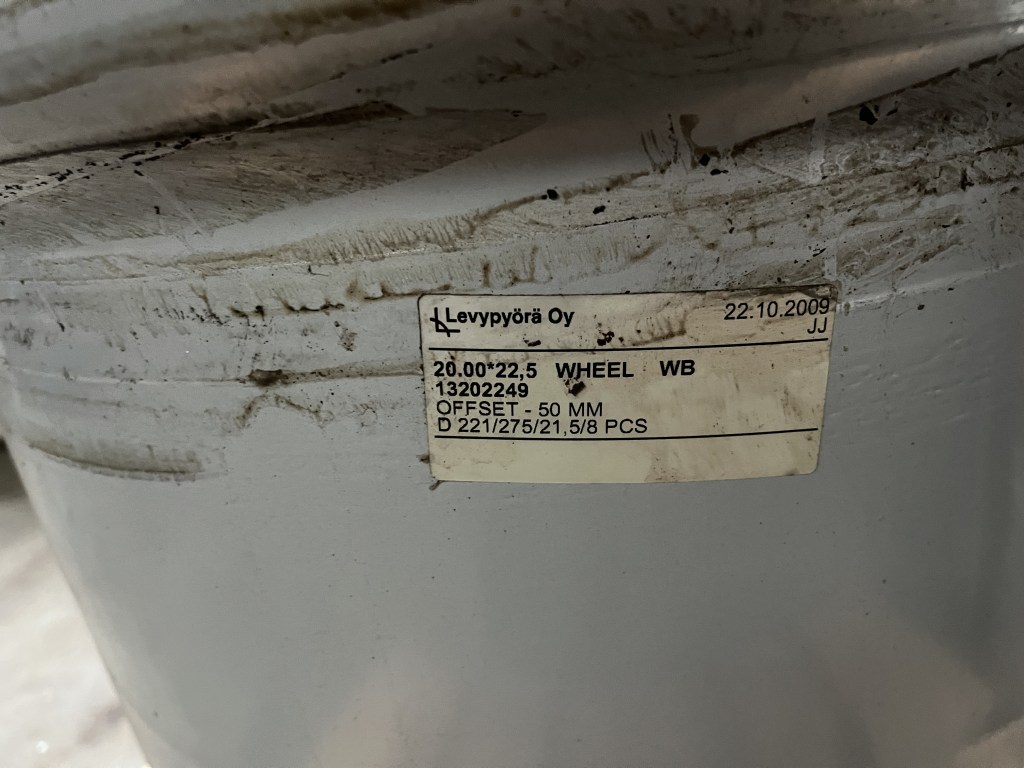 velg 20.00 22.5 te koop bij Jaap Verboon